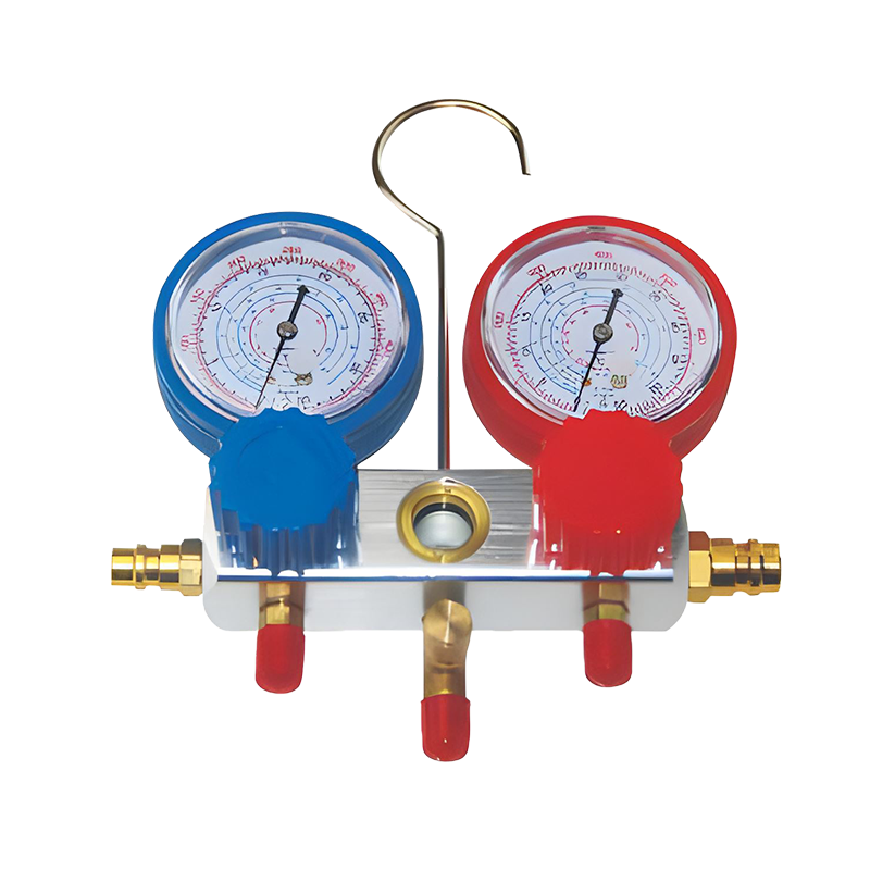 Refrigerant Manifold Gauge Set with Hose and Hook