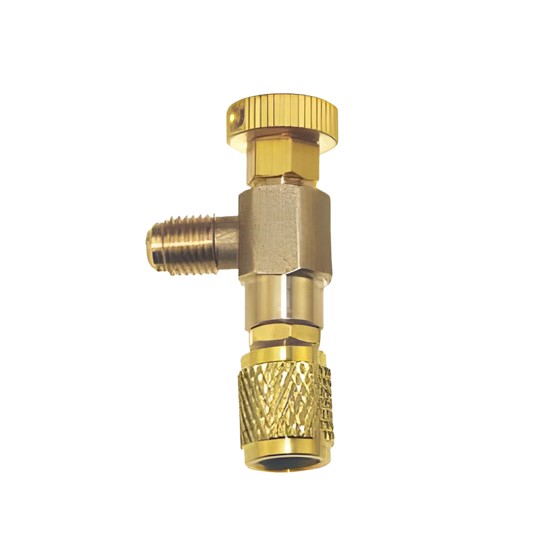 Refrigerant Retention Control Charging Valve